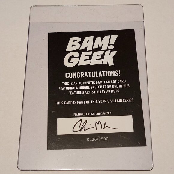 *4 for $20* Terminator Limited Edition Art Card - Bam Box - Picture 2 of 2